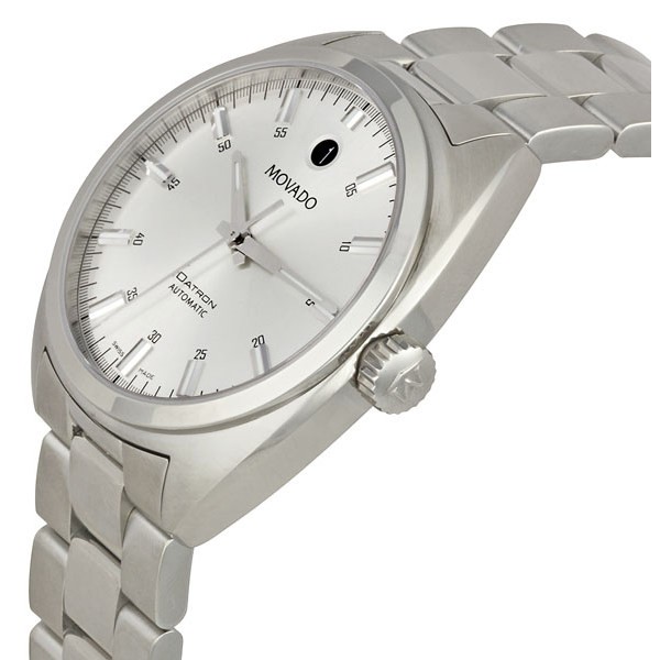 IMG_9085 Movado 0606360 Datron Mens Automatic Stainless Steel Replica 2