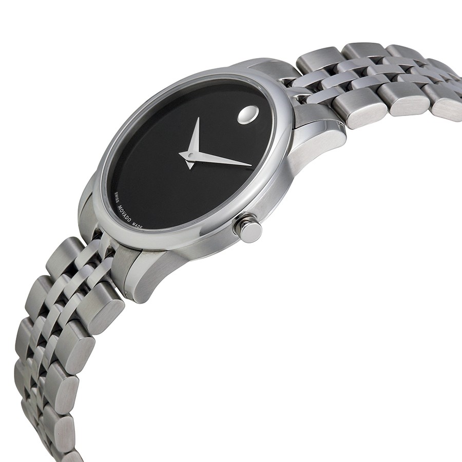 IMG_9085 Movado 0606505 Museum Ladies Quartz Stainless Steel Replica 2
