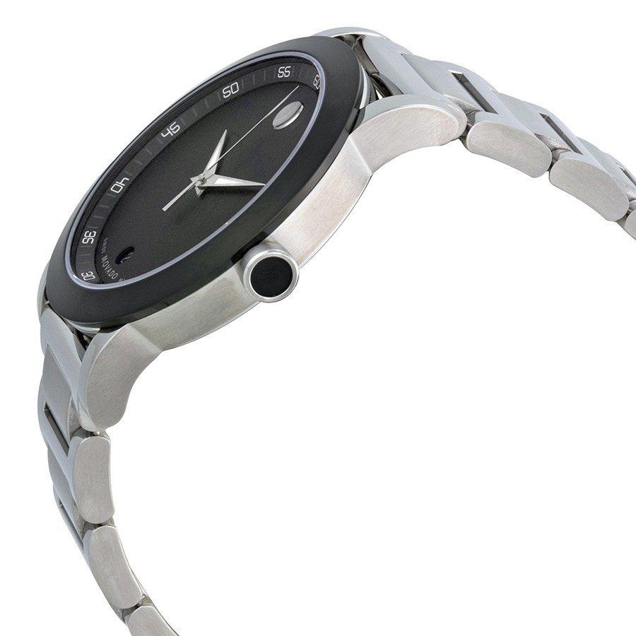 IMG_9085 Movado 0606604 Museum Mens Quartz Stainless Steel Replica 2
