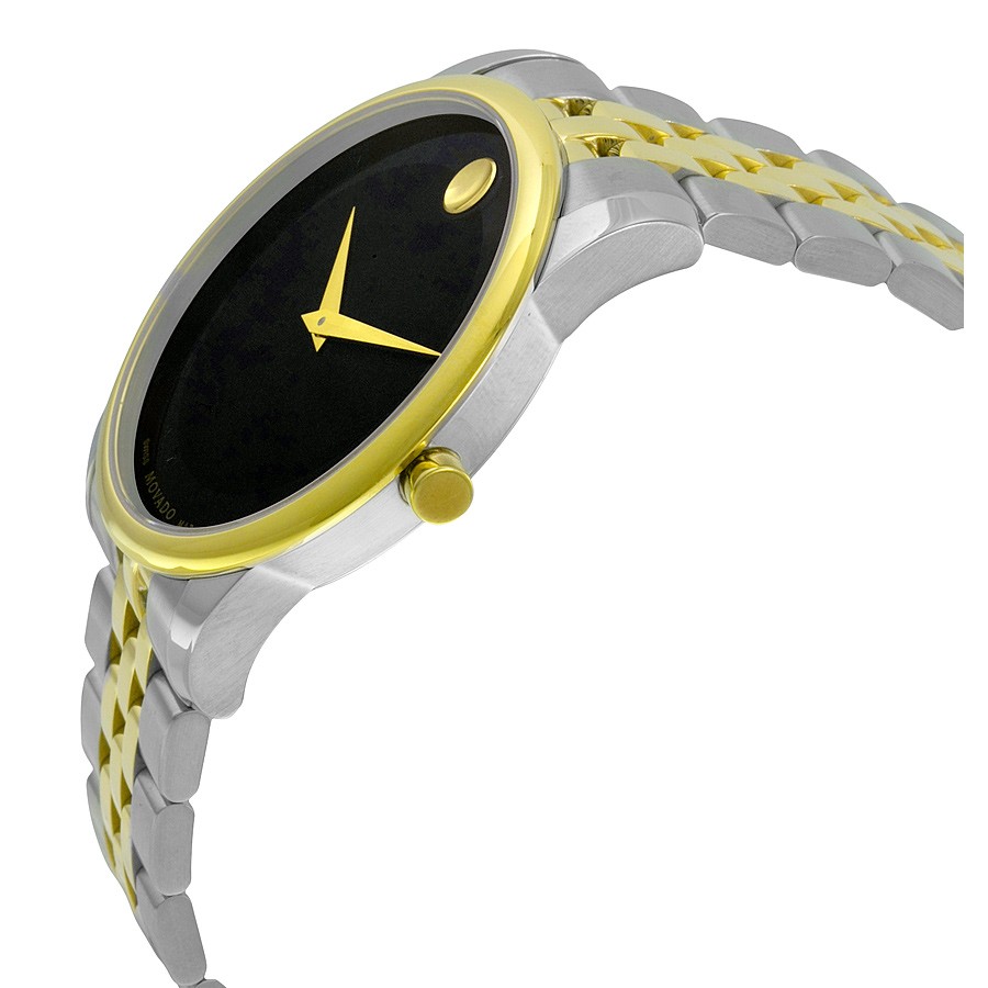 IMG_9085 Movado 0606899 Museum Mens Quartz Stainless Steel Replica 2
