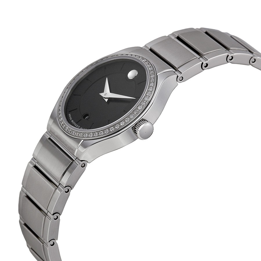 IMG_9085 Movado 606495 Quadro Ladies Quartz Stainless Steel Replica 2