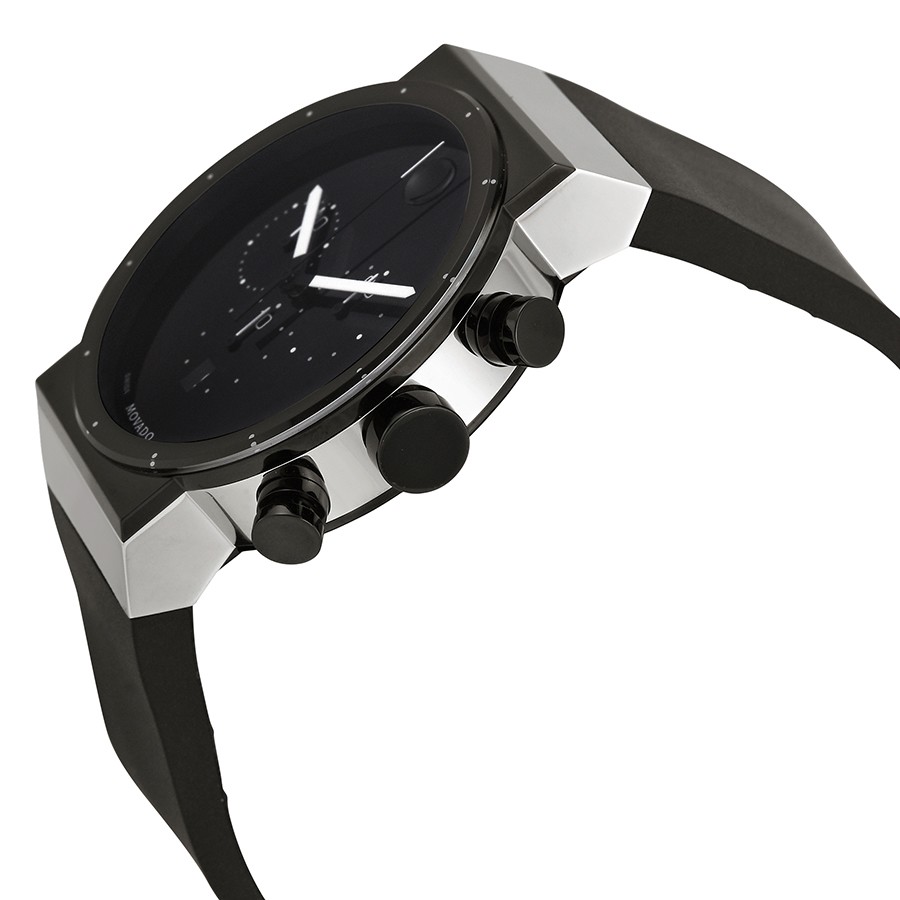 IMG_9085 Movado 0606501 Sapphire Mens Quartz Black PVD Stainless Steel Replica 2