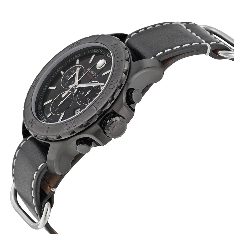 IMG_9085 Movado 2600131 Series 800 Mens Quartz Black PVD Stainless Steel Replica 2