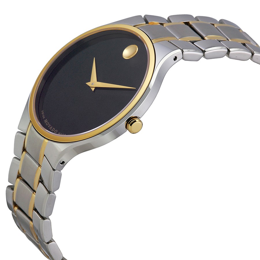 IMG_9085 Movado 0606388 Serio Mens Quartz Two Tone Stainless Steel Replica 2