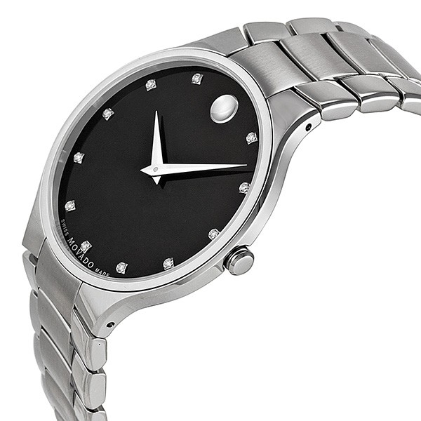 IMG_9085 Movado 0606490 Serio Mens Quartz Stainless Steel Replica 2