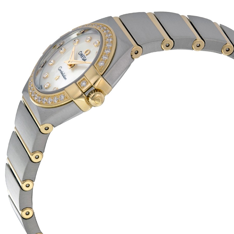 Omega 123.25.24.60.55.003 Ladies Quartz Stainless Steel Replica 2