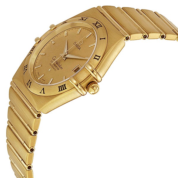 IMG_9085 Omega 1102.10.00 Constellation Mens Automatic 18 kt Yellow Gold Replica 2