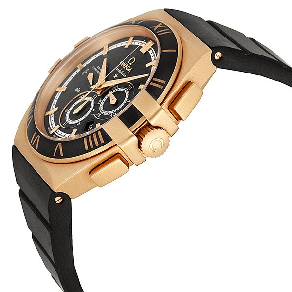 IMG_9085 Omega 121.62.41.50.01.001 Constellation Mens Automatic 18kt Rose Gold Replica 2