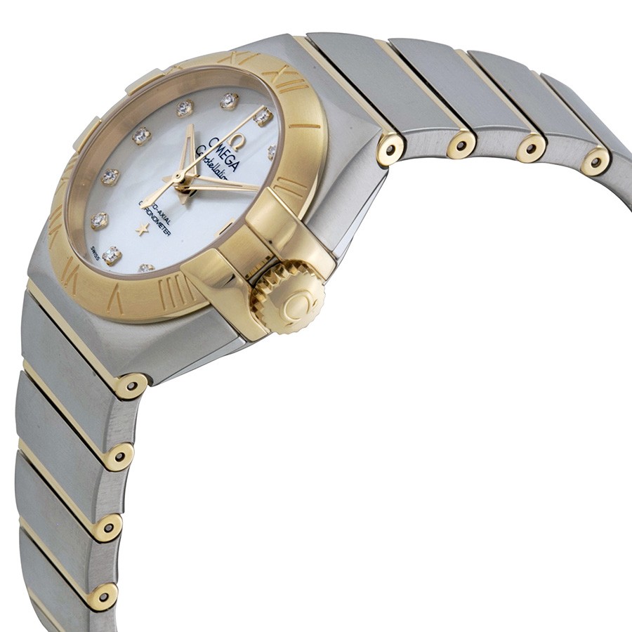 IMG_9085 Omega 123.20.27.20.55.003 Constellation Ladies Automatic 18Kt Gold and Stainless Steel Replica 2