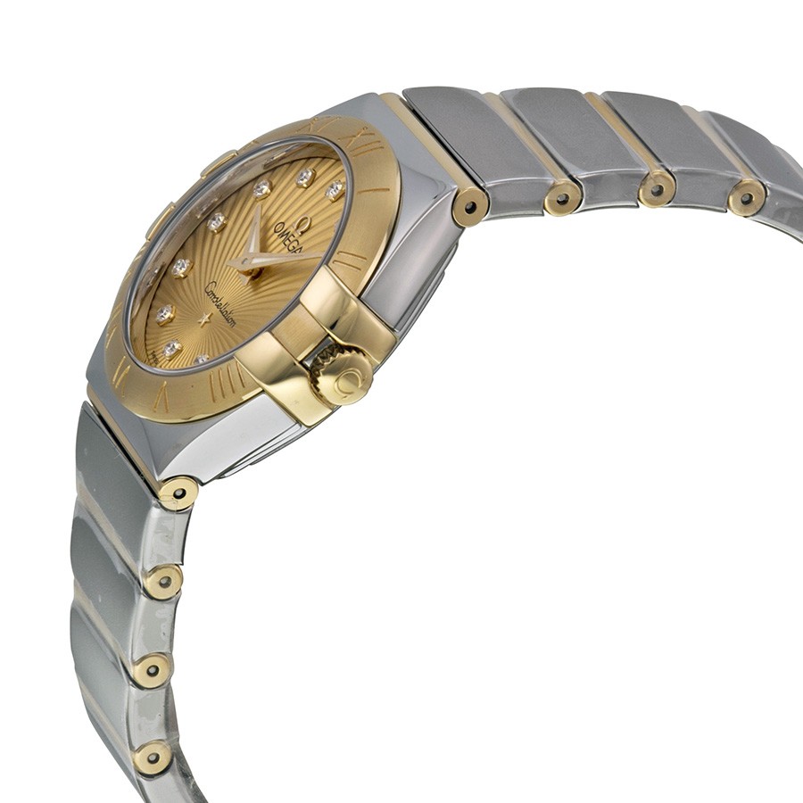 Omega 123.20.27.60.58.002 Constellation Ladies Quartz Stainless Steel Replica 2