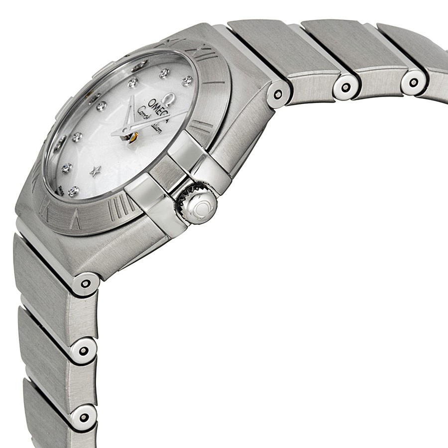 IMG_9085 Omega 12310246055003 Constellation Ladies Quartz Stainless Steel Replica 2