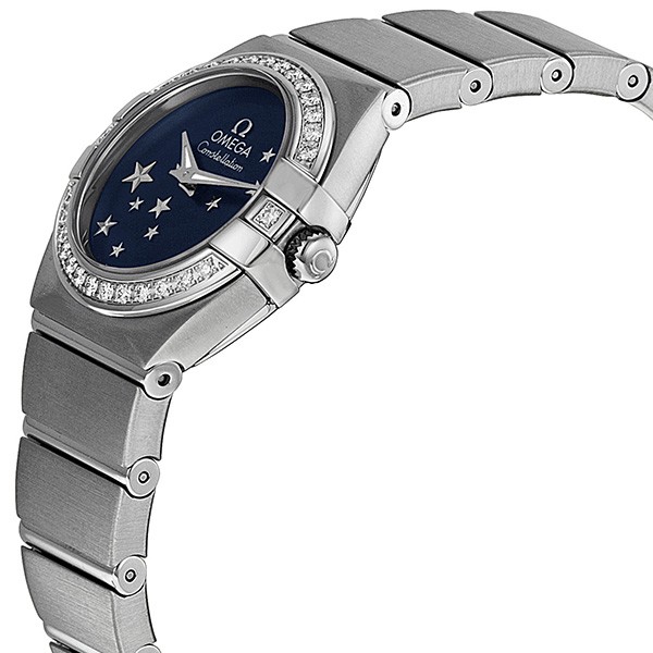IMG_9085 Omega 12315246003001 Constellation Ladies Quartz Stainless Steel Replica 2