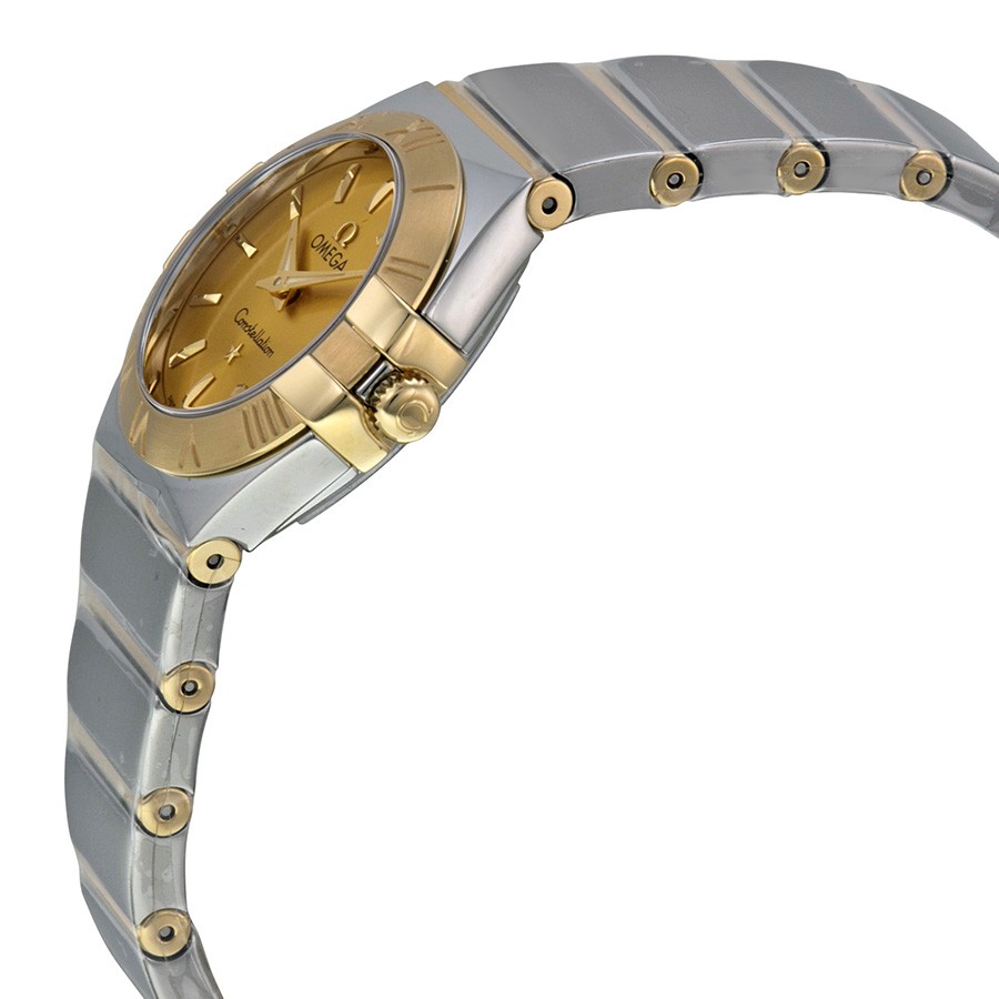IMG_9085 Omega 12320246008002 Constellation Ladies Quartz Stainless Steel Replica 2