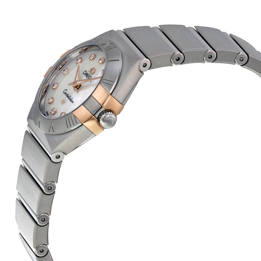 IMG_9085 Omega 12320246055005 Constellation Ladies Quartz Stainless Steel Replica 2