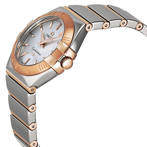 IMG_9085 Omega 12320276002003 Constellation Ladies Quartz Stainless Steel and 18 Carat Gold Replica 2