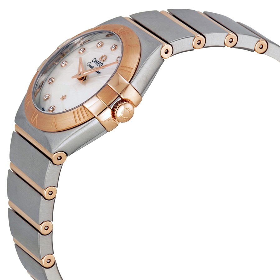 IMG_9085 Omega 12320276055006 Constellation Ladies Quartz Stainless Steel Replica 2