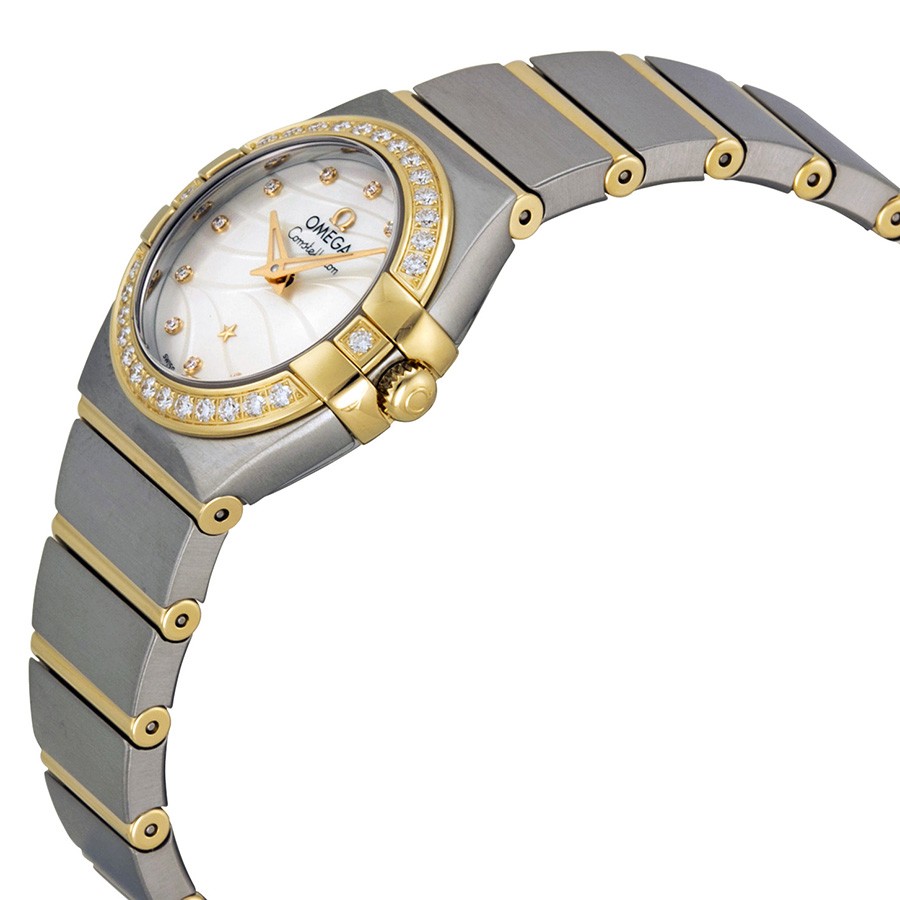 IMG_9085 Omega 12325246055011 Constellation Ladies Quartz Stainless Steel Replica 2