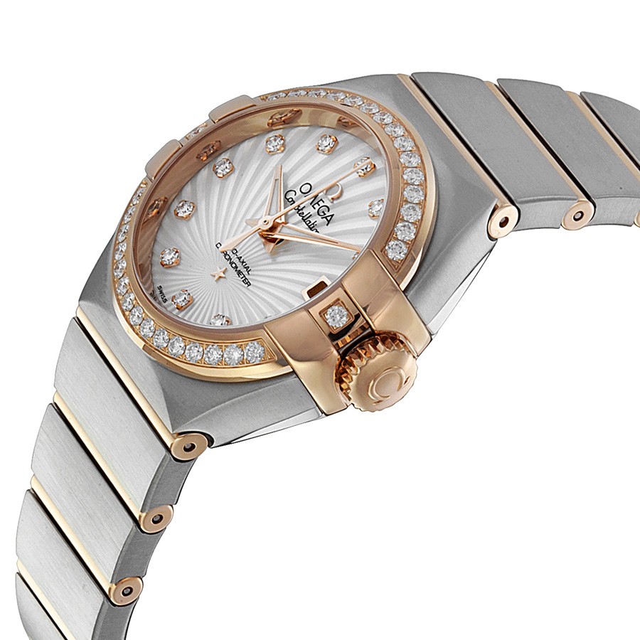 IMG_9085 Omega 12325272055001 Constellation Ladies Automatic Stainless Steel Replica 2