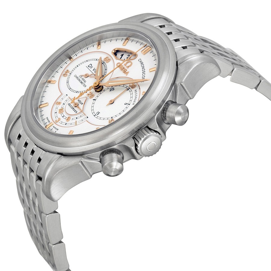 IMG_9085 Omega 422.10.41.50.04.001 DeVille Mens Automatic Stainless Steel Replica 2