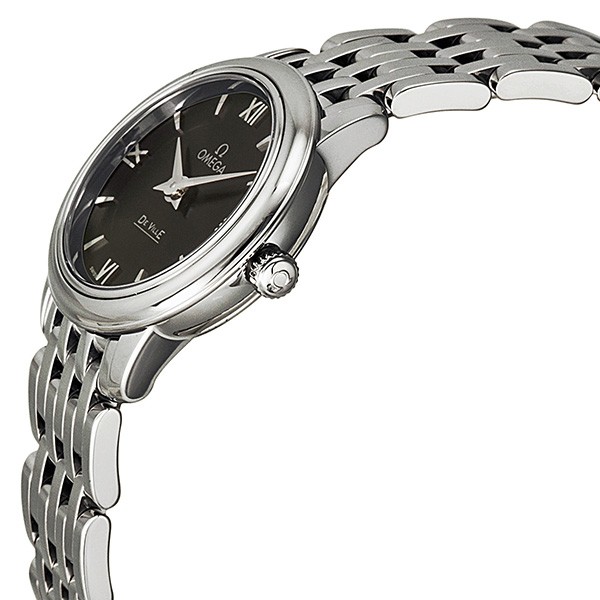 IMG_9085 Omega 424.10.24.60.01.001 DeVille Ladies Quartz Stainless Steel Replica 2