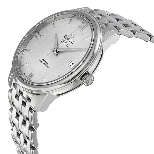 IMG_9085 Omega 424.10.37.20.02.001 DeVille Mens Automatic Stainless Steel Replica 2