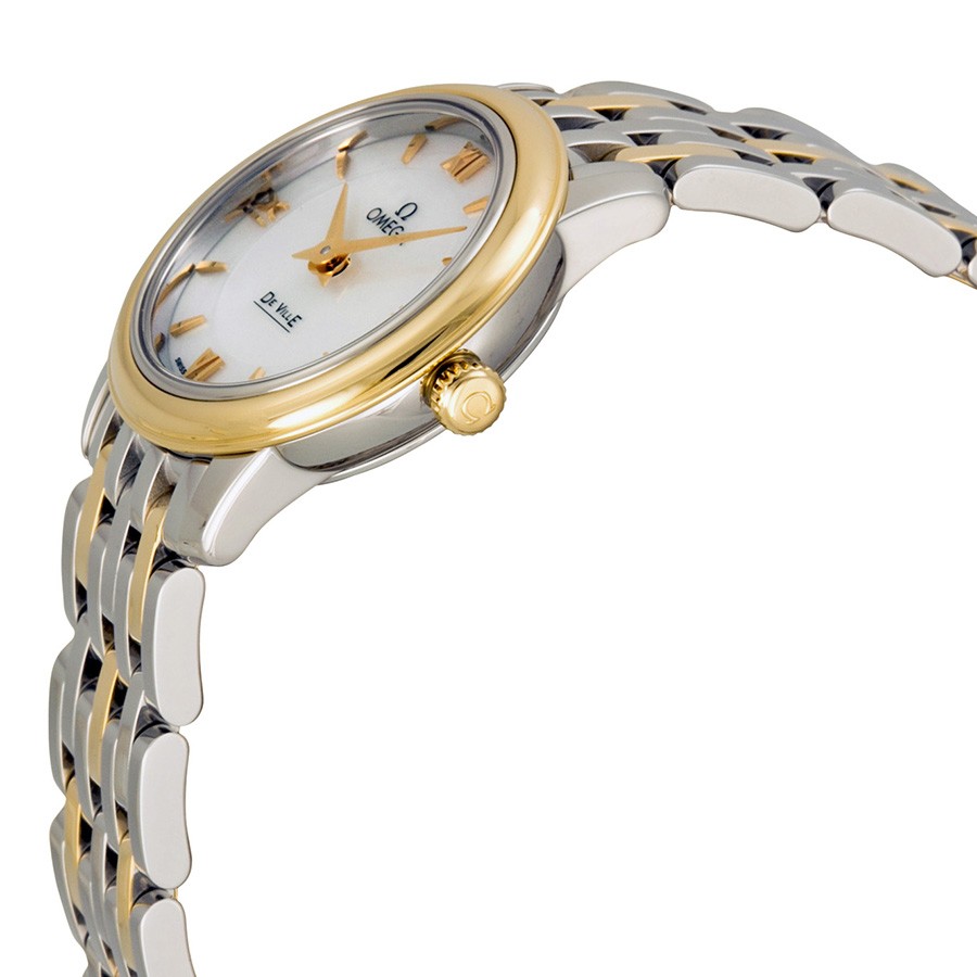 IMG_9085 Omega 424.20.24.60.05.001 DeVille Ladies Quartz Stainless Steel Replica 2