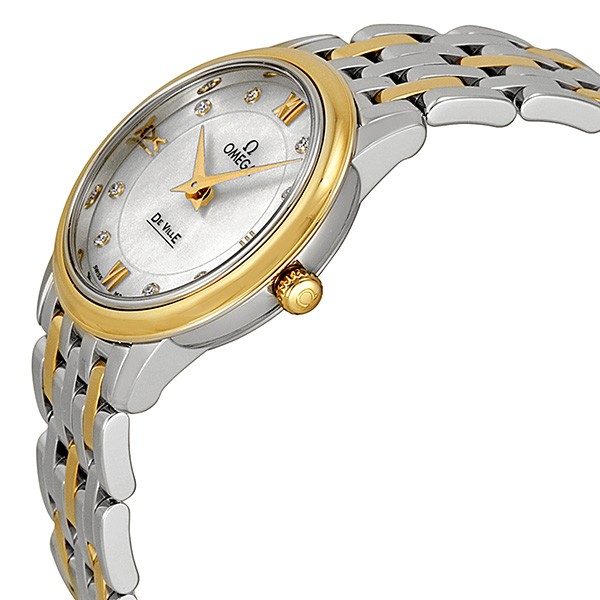 IMG_9085 Omega 424.20.27.60.55.001 DeVille Ladies Quartz Stainless Steel Replica 2