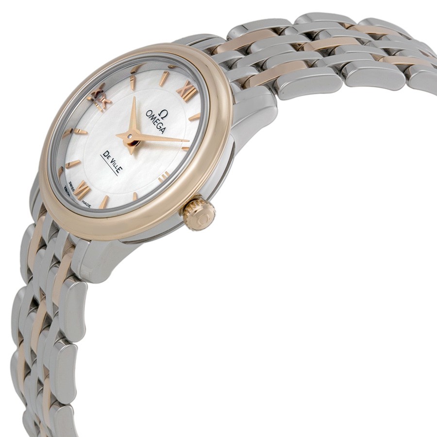 IMG_9085 Omega 42420246005002 DeVille Ladies Quartz Stainless Steel Replica 2