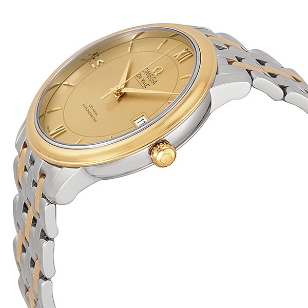 IMG_9085 Omega 42420372008001 DeVille Mens Automatic Stainless Steel Replica 2