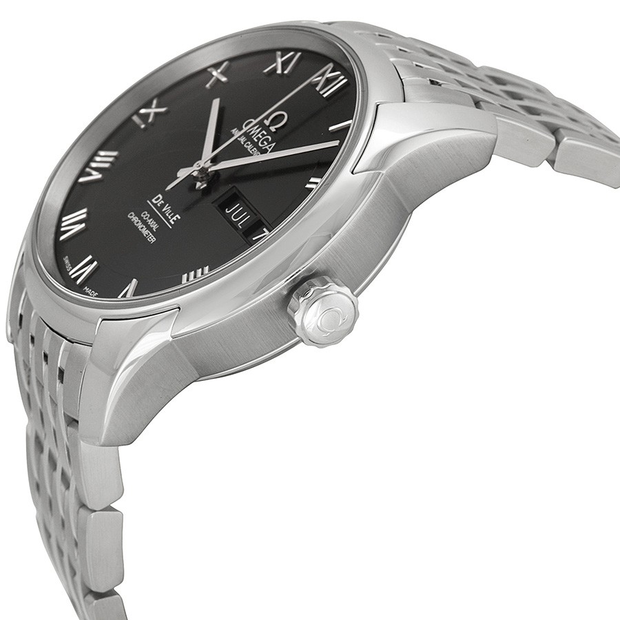 IMG_9085 Omega 43110412201001 DeVille Mens Automatic Stainless Steel Replica 2