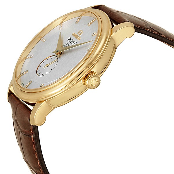IMG_9085 Omega 4613.35.02 DeVille Mens Automatic 18kt Yellow Gold Replica 2