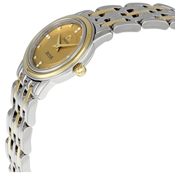 IMG_9085 Omega 3980 DeVille Ladies Quartz Stainless Steel Replica 2