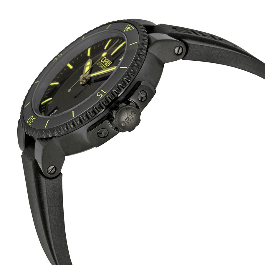 IMG_9085 Oris 01 733 7652 4722-07 4 18 34B Unisex Automatic Black DLC-coated Stainless Steel Replica 2