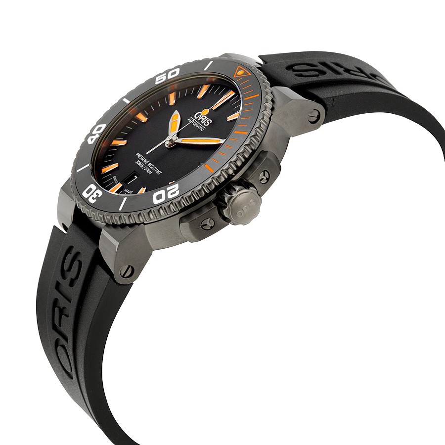 IMG_9085 Oris 01 733 7653 4259-07 4 26 34GEB Mens Automatic Black Rubber Replica 2