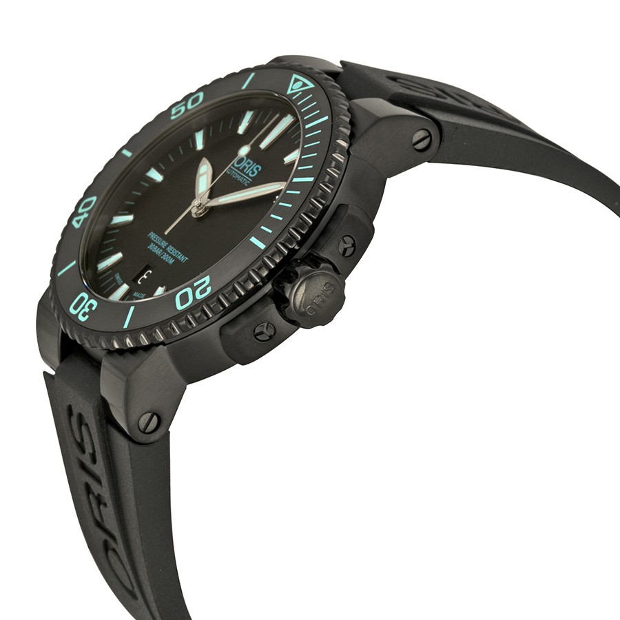 IMG_9085 Oris 01 733 7653 4725RS Mens Automatic Black DLC-coated Stainless Steel Replica 2