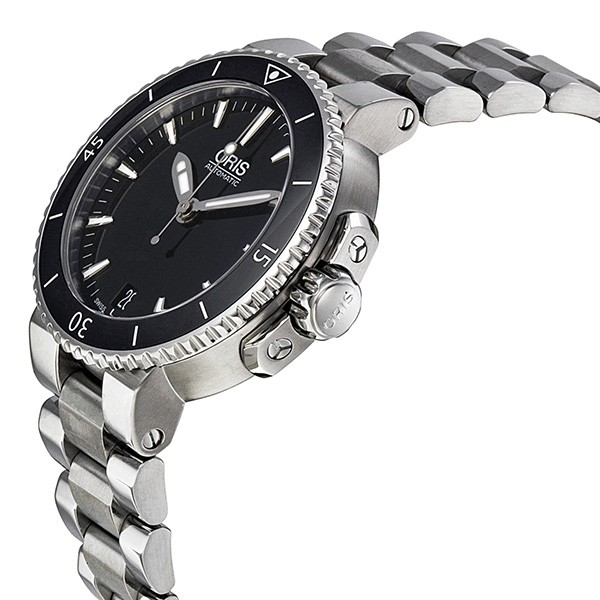 Oris 01 733 7652 4154 07 8 18 01P Aquis Ladies Automatic Stainless Steel Replica 2