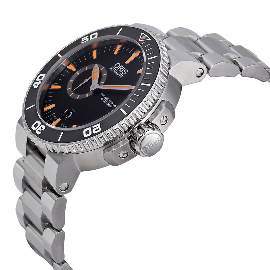 IMG_9085 Oris 01 743 7673 4159-07 8 26 01PEB Aquis Mens Automatic Stainless Steel Replica 2