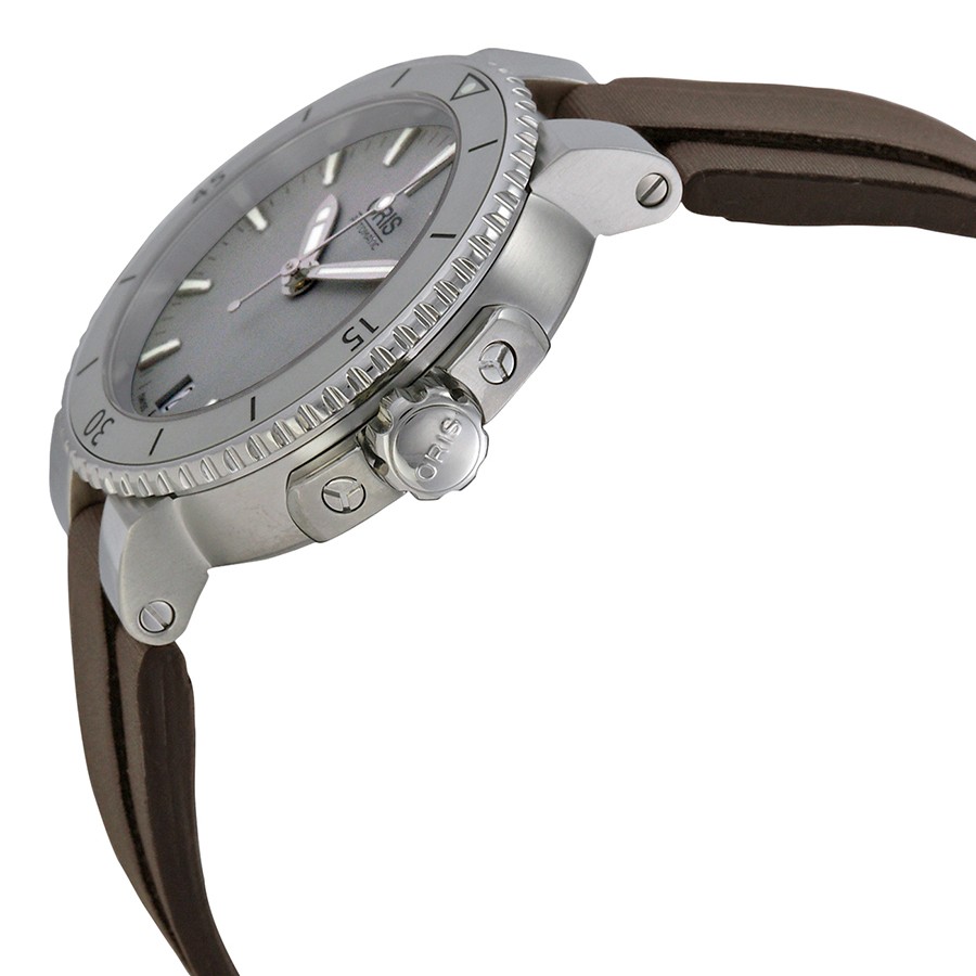 IMG_9085 Oris 733-7652-4143LS Aquis Ladies Automatic Stainless Steel Replica 2