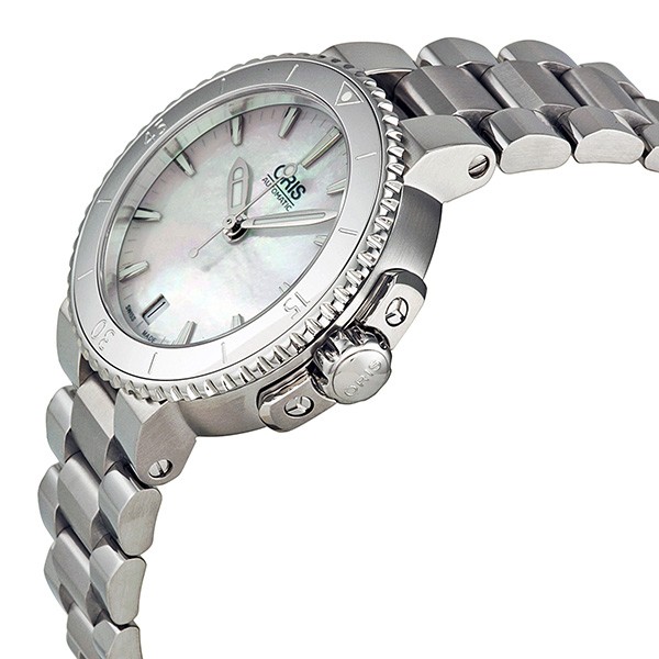 IMG_9085 Oris 733-7652-4151MB Aquis Ladies Automatic Stainless Steel Replica 2