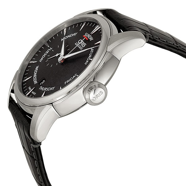 IMG_9085 Oris 745-7666-4054LS Aquis Mens Automatic Stainless Steel Replica 2