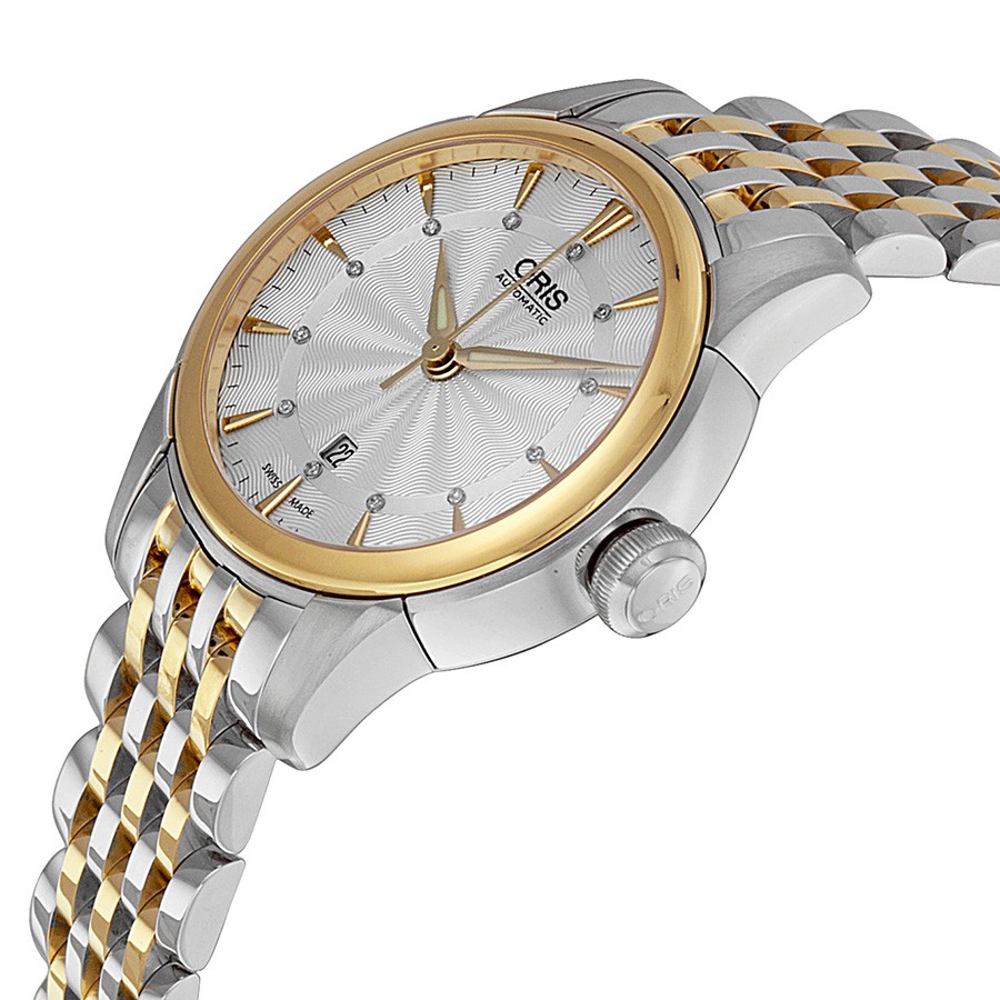IMG_9085 Oris 01 561 7687 4351-07 8 14 78 Artelier Ladies Automatic Stainless Steel Replica 2
