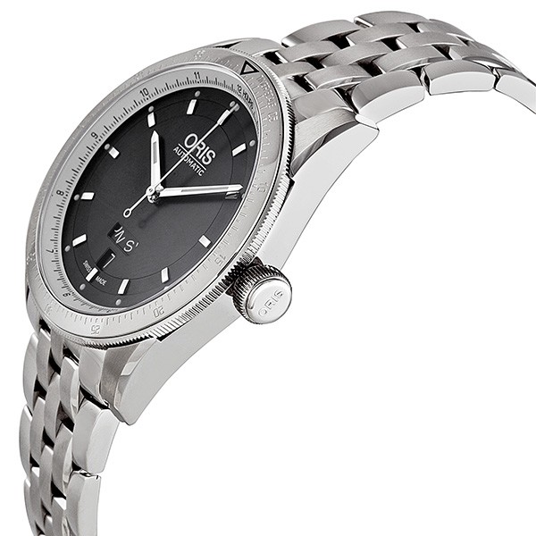 IMG_9085 Oris 01 735 7662 4174-07 8 21 85 Artix Mens Automatic Stainless Steel Replica 2