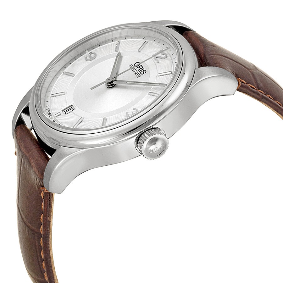 IMG_9085 Oris 733-7578-4031LS Classic Mens Automatic Stainless Steel Replica 2