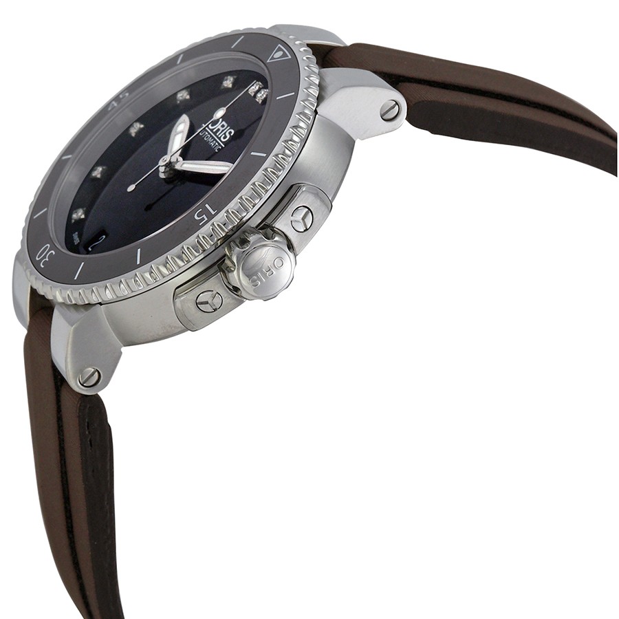 IMG_9085 Oris 733-7652-4192LS Divers Ladies Automatic Stainless Steel Replica 2