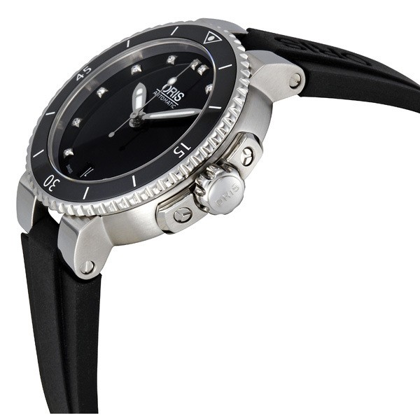 IMG_9085 Oris 733-7652-4194RS Divers Mens Automatic Stainless Steel Replica 2