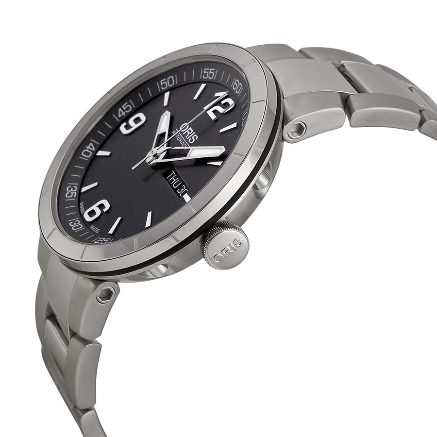 IMG_9085 Oris 735-7651-4163MB TT1 Mens Automatic Stainless Steel Replica 2