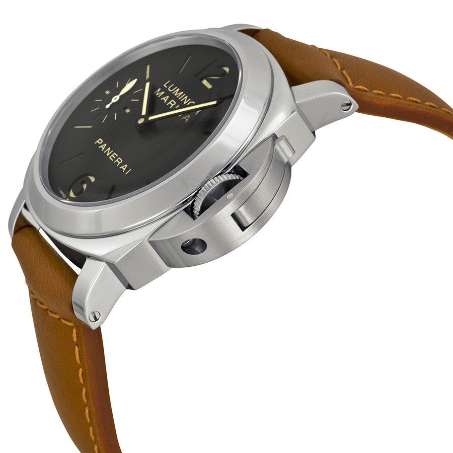 IMG_9085 Panerai PAM00111 Luminor Mens Hand Wind Stainless Steel Replica 2