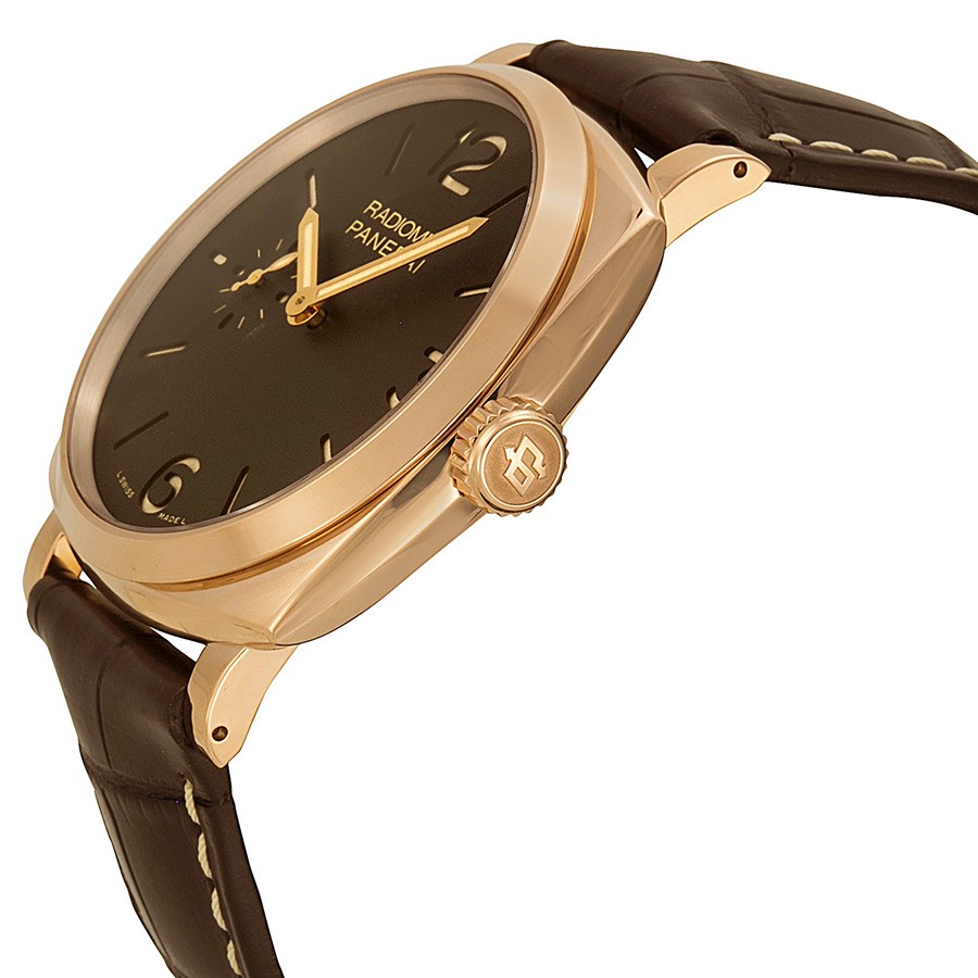 IMG_9085 Panerai PAM00513 Radiomir 1940 Mens Hand Wind 18kt Rose Gold Replica 2