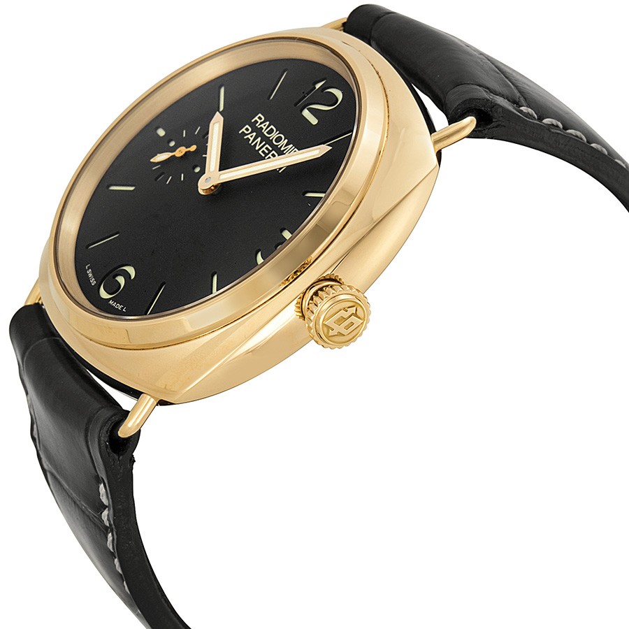 IMG_9085 Panerai PAM00378 Radiomir Mens Hand Wind 18kt Rose Gold Replica 2