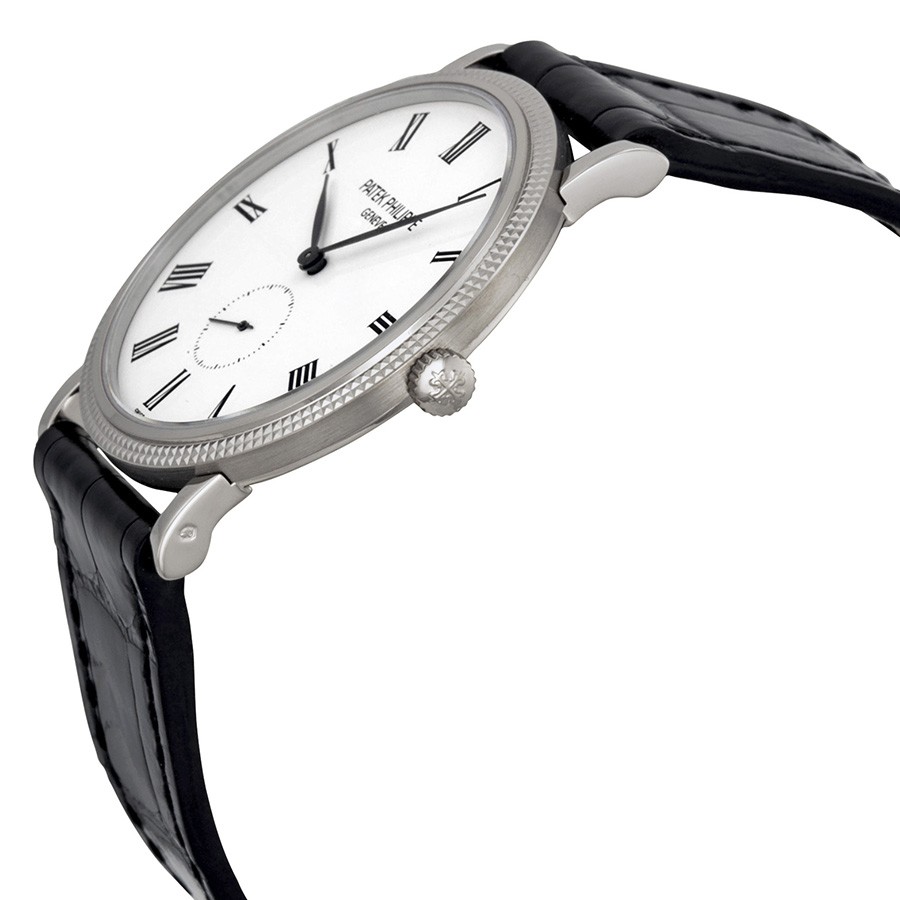IMG_9085 Patek Philippe 5119G Calatrava Mens Hand Wind 18 kt White Gold Replica 2